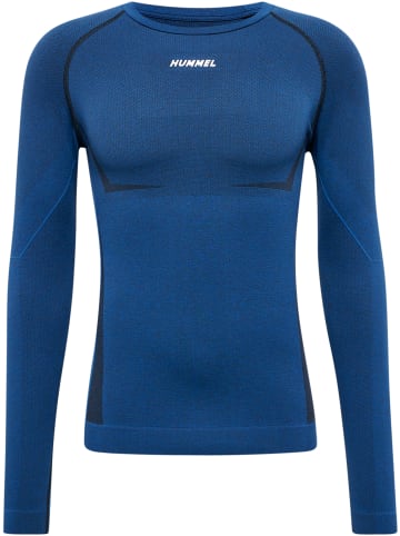 Hummel Hummel T-Shirt Raglanärmel Hmlte Mike Herren in INSIGNIA BLUE/BLACK MELANGE
