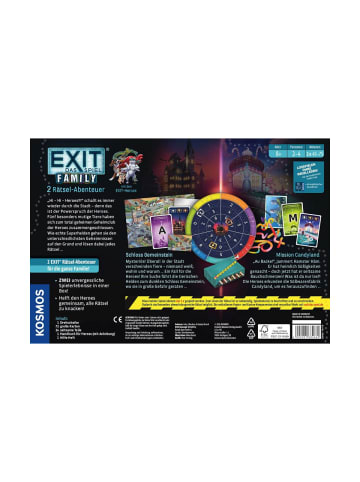EXIT EXIT - Das Spiel - Family: Schloss Gemeinstein Mission Candyland, ab 8 Jahre