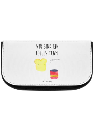 Mr. & Mrs. Panda kulturtäschchen Toast Marmelade mit Spruch in Weiß