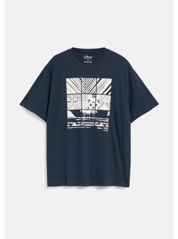 s.Oliver T-Shirt in 59D1_navy
