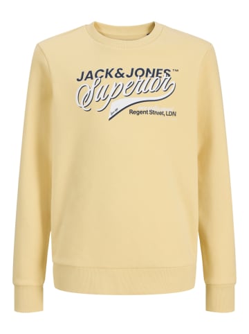 JACK & JONES Junior Sweatshirt JJELOGO MNI in sunlight