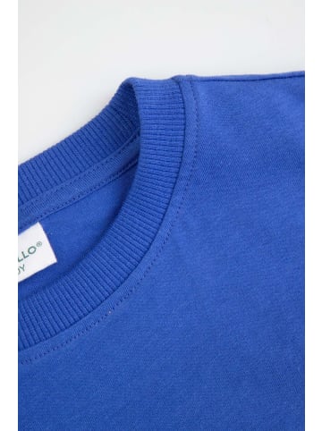 Coccodrillo T-shirt mit kurzen Ärmeln in kobaltblau