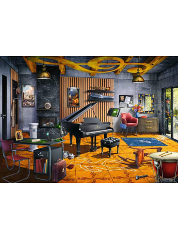 Ravensburger Ravensburger Puzzle 408 Teile Rätsel Der Tod spielt Beethoven in bunt