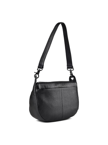 Mandarina Duck Mellow Schultertasche Leder 36 cm nero