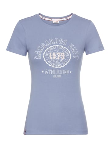 Kangaroos T-Shirt in blau