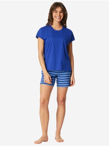Schiesser Pyjama Casual Essentials in royal