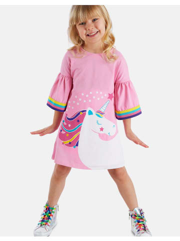 Denokids Kleid Unicorn Star in Pink