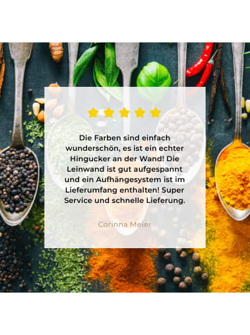 MuchoWow Leinwand bilder Kräuter (BxH)