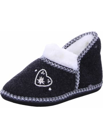 Scandi Hausschuh in schwarz