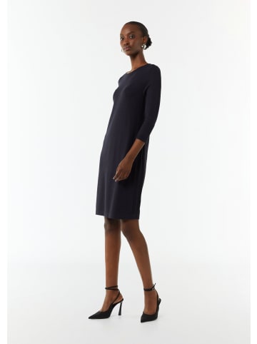 comma Kleid kurz in Blau