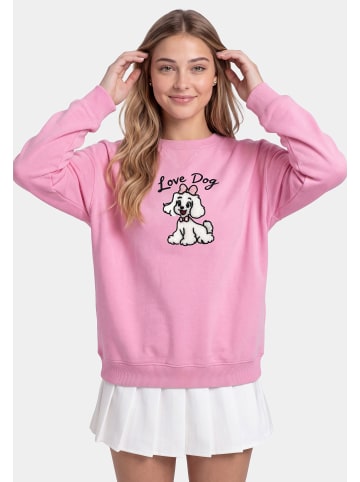 myMo Women Sweatshirt in Pink