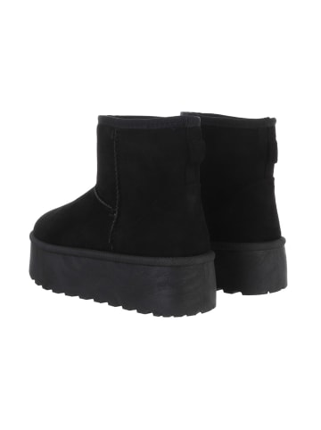 Ital-Design Stiefelette in Schwarz