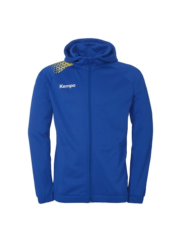 Kempa Kapuzenjacke Ambition 28 in royal/limonengelb