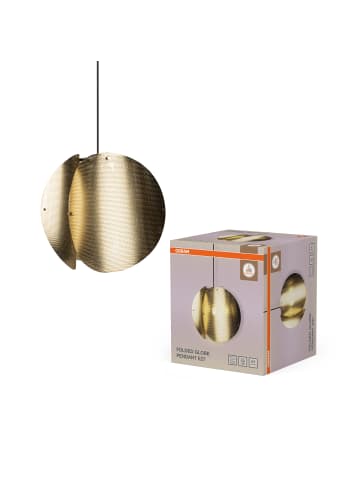 Osram Decor Folded Globe Pendelleuchte E27 Gold 380mm