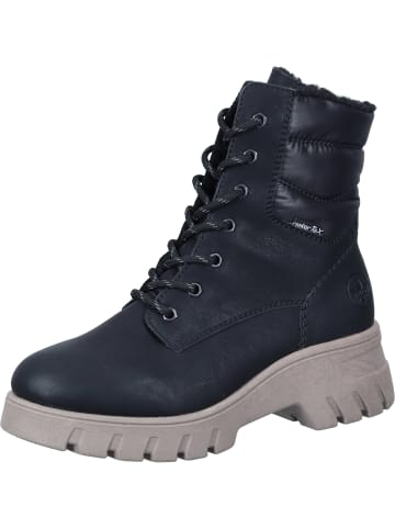 rieker Freizeit Stiefeletten in schwarz/schwarz