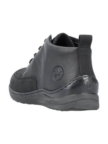 rieker Komfort Stiefeletten in Schwarz