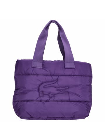 Lacoste Puffy Croc - Shopper 17" 47 cm in acai