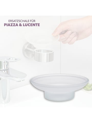 bremermann Ersatzseifenschale PIAZZA & LUCENTE ca. 11 x 3,5 x 11 (B/H/T)