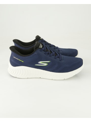 Skechers Slip On Sneaker in Blau