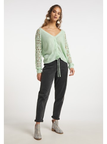 IZIA Damen Strickpullover in Mint