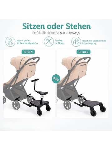 fillikid Buggyboard FlexiRide Schwarz Exklusiv