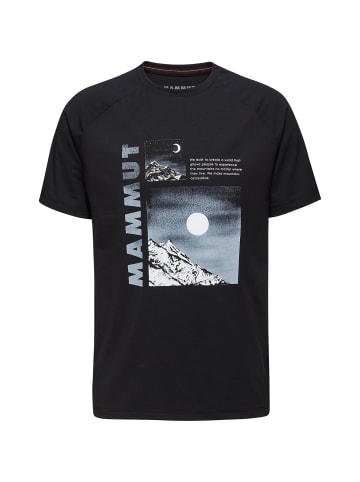 Mammut Mountain T-Shirt Men Day and Night in Schwarz