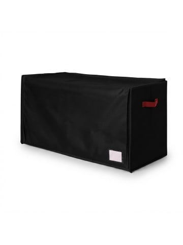 relaxdays Weihnachtskugel-Aufbewahrungsbox in Schwarz - (B)73 x (H)40 x (T)36,5 cm