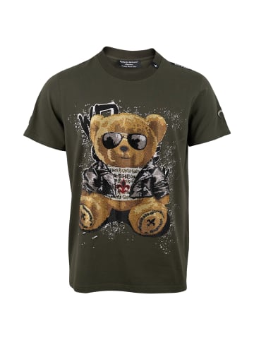 Roberto Geissini Rocker T-Shirt Grün