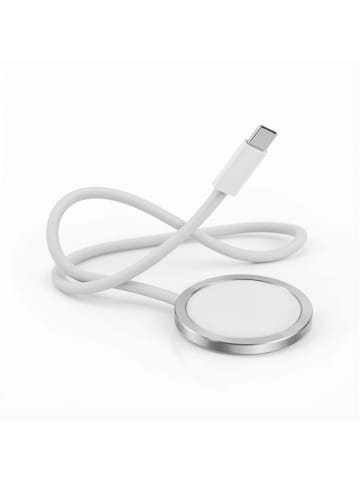 Wisam® Teltech induktives kabelloses Ladegerät MagSafe oplot USB-C 15W 1m