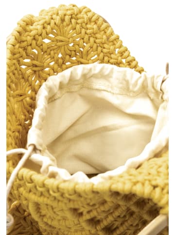 IZIA Damen Handtasche in Gelb