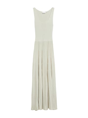 comma Strickkleid in beige silber - 0001