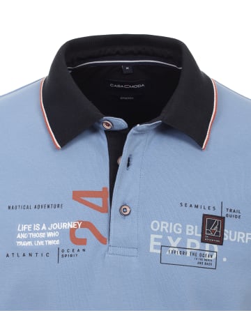 CASAMODA Polo-Shirt in Hellblau