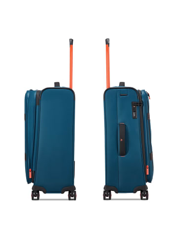Roncato Norway 4 Rollen Kofferset 3-teilig mit Dehnfalte denim
