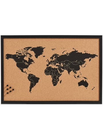 Zeller Present Korktafel in braun