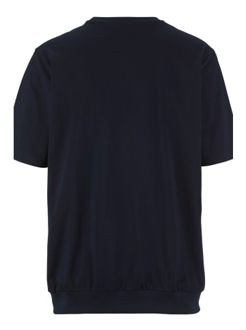 Men Plus Kurzarm T-Shirt in marine