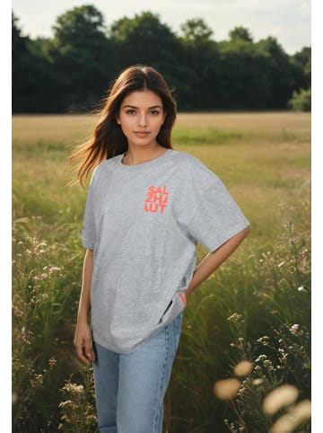 Salzhaut Shirt WEVEN in Grey Melange