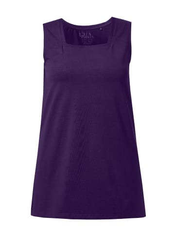 Ulla Popken Longshirt in tiefes violett