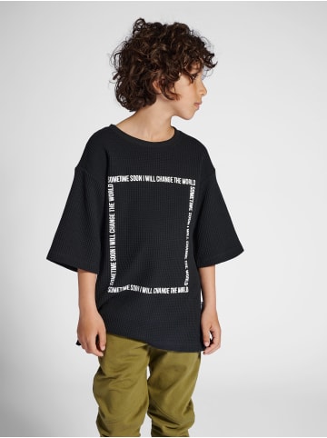 Sometime Soon Sometime Soon T-Shirt Flügelärmel Stsjacob Kinder in BLACK