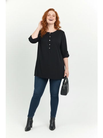 Shape Of You Blouse in Schwarz