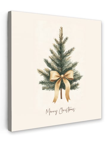 MuchoWow Leinwand Bilder Sandfarben