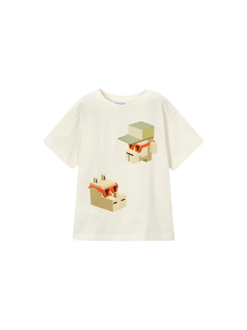 Mayoral T-Shirt 3078 Bianco Sporco