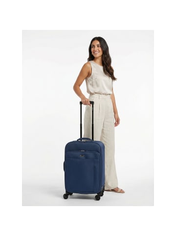 Check.In Sevilla 3.0 4 Rollen Kabinentrolley S 53 cm dark blue
