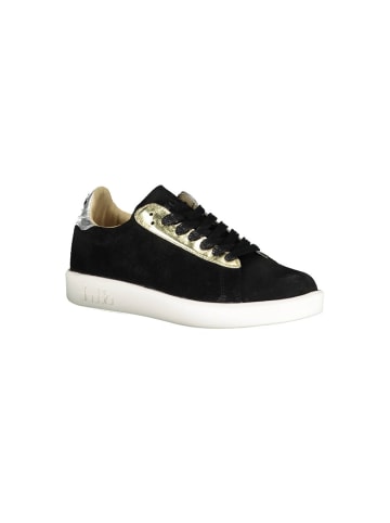 Diadora Schwarze Leder-Sneaker