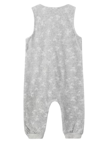name it Baby Strampler Ärmellos Allover-Print in Grau