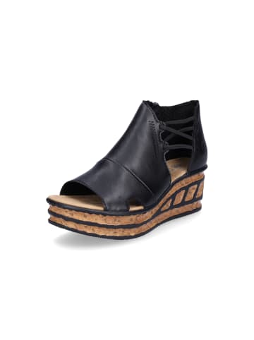 rieker Sandalette in Schwarz