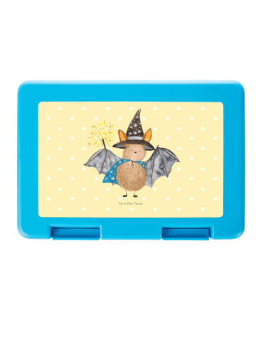 Mr. & Mrs. Panda Pausenbox Fledermaus Zauberer ohne Spruch in Gelb Pastell