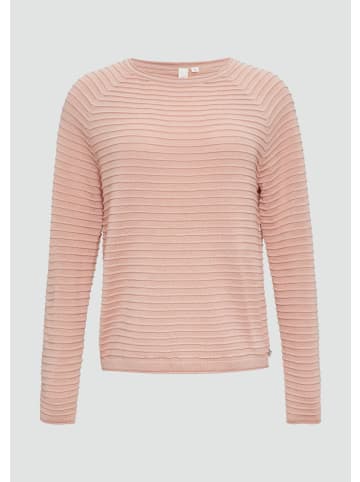 QS Strickpullover in 40W0_perlmuttrosa