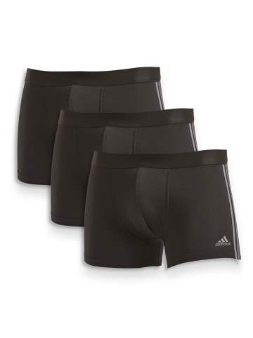 Adidas Sportswear Retro Short / Pant Active Flex Cotton 3 Stripes in Schwarz