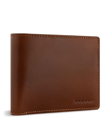 Bugatti Remo - Geldbörse 8cc 11.5 cm RFID in cognac