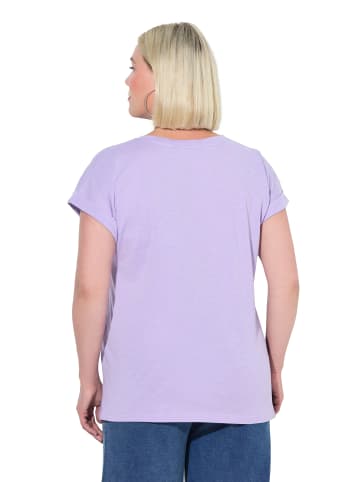 Ulla Popken Shirt in lavendel